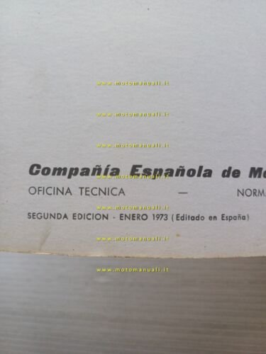 Bultaco Sherpa T 250 - T 350 1973 manuale uso …