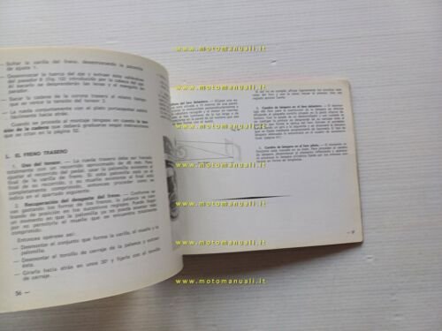 Bultaco Sherpa T 250 - T 350 1973 manuale uso …