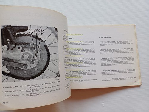 Bultaco Sherpa T 250 - T 350 1981 manuale uso …