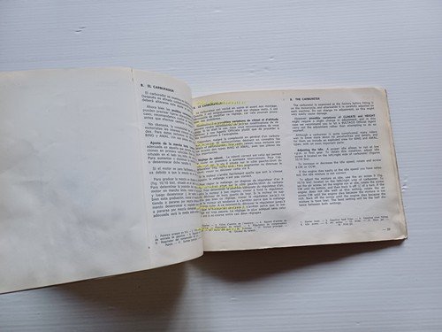 Bultaco Sherpa T 250 - T 350 1981 manuale uso …