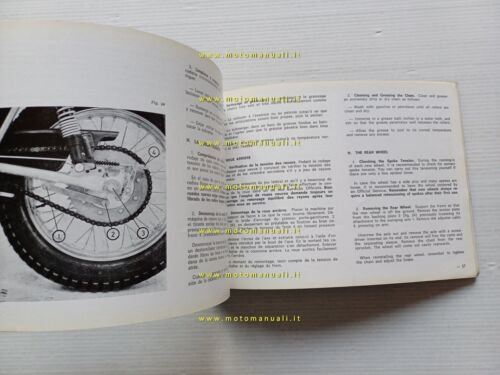 Bultaco Sherpa T 250-350 1978 manuale uso manutenzione libretto originale