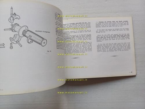 Bultaco Sherpa T 250-350 1978 manuale uso manutenzione libretto originale