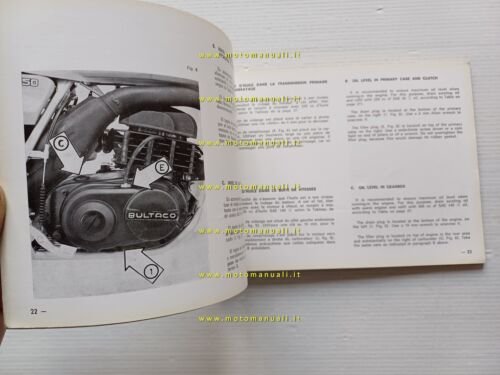 Bultaco Sherpa T 250-350 1978 manuale uso manutenzione libretto originale