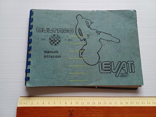 Bultaco Sherpa T 250-350 manuale uso manutenzione libretto testo italiano