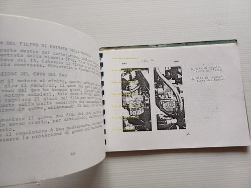 Bultaco Sherpa T 250-350 manuale uso manutenzione libretto testo italiano