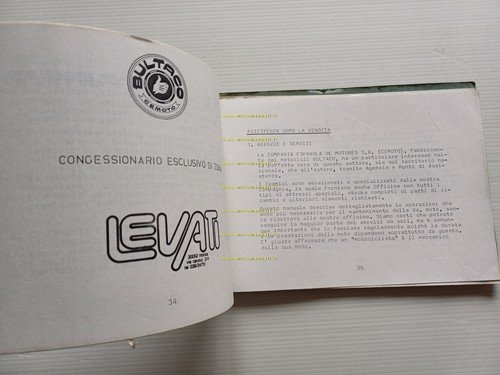Bultaco Sherpa T 250-350 manuale uso manutenzione libretto testo italiano