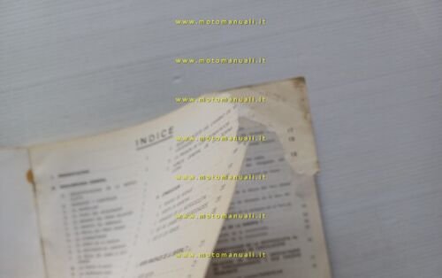 Bultaco Sherpa T 250 Trial 1971 manuale uso manutenzione originale