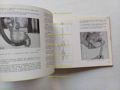 Bultaco Sherpa T 250 Trial 1971 manuale uso manutenzione originale