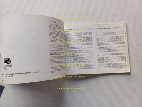 Bultaco Sherpa T 350 - 250 1978 manuale uso manutenzione …