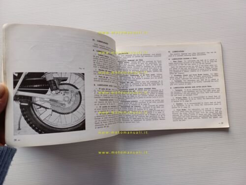 Bultaco Sherpa T 350 - 250 1978 manuale uso manutenzione …