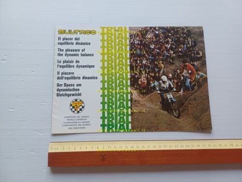 Bultaco Sherpa T 350 trial 1979 depliant originale