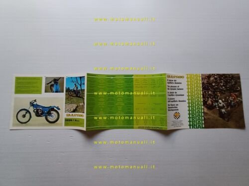 Bultaco Sherpa T 350 trial 1979 depliant originale