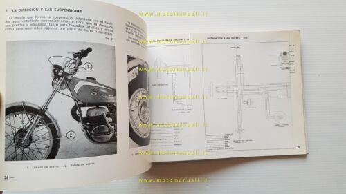 Bultaco Sherpa T 74 - 125 1977 manuale uso manutenzione …