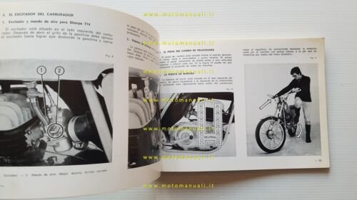 Bultaco Sherpa T 74 - 125 1977 manuale uso manutenzione …