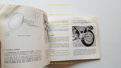 Bultaco Sherpa T 74 - 125 1977 manuale uso manutenzione …