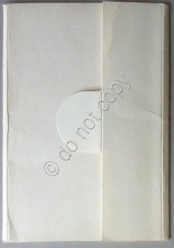 Busta cartoncino con riproduzione cartolina Ippodromo Arcoveggio - vuota