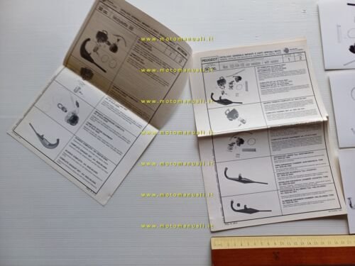 C.D.C. Malossi cartella stampa IFMA 1980 accessori carburatori Honda Zundapp
