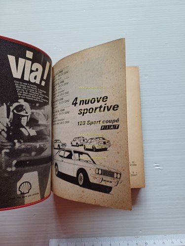 C.S.A.I. annuario sportivo automobilistico 1972 originale