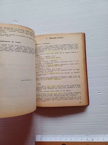 C.S.A.I. annuario sportivo automobilistico 1972 originale