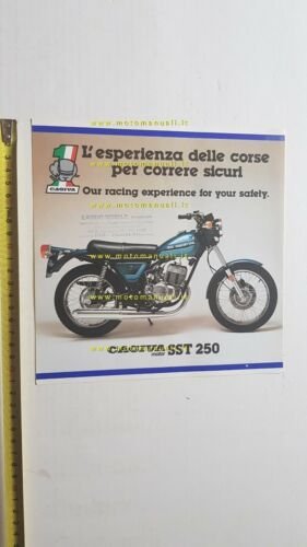 Cagiva - HD SST 250 1978 depliant originale brochure moto