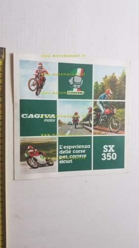 Cagiva - HD SX 350 1978 depliant originale brochure moto