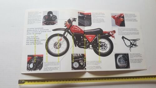 Cagiva - HD SX 350 1978 depliant originale brochure moto