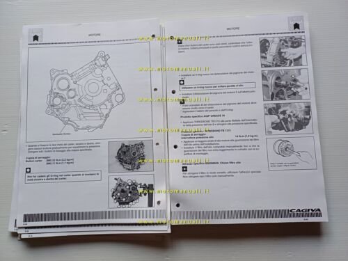 Cagiva 1000 Raptor V-Raptor 2000 manuale officina italiano originale shop …