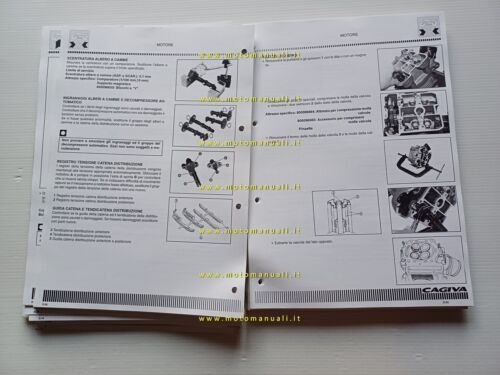 Cagiva 1000 Raptor V-Raptor 2000 manuale officina italiano originale shop …