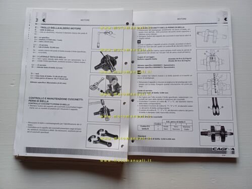 Cagiva 1000 Raptor V-Raptor 2000 manuale officina italiano originale shop …