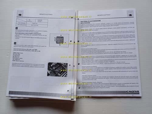 Cagiva 1000 Raptor V-Raptor 2000 manuale officina italiano originale shop …