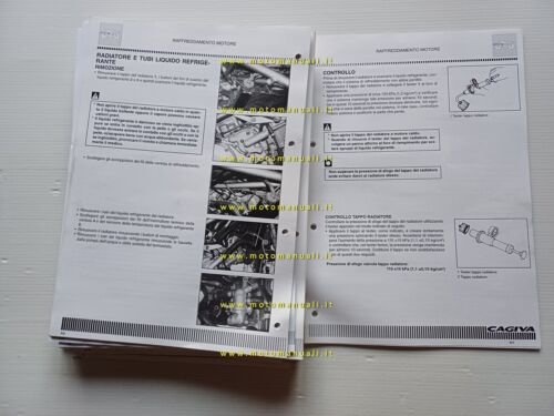 Cagiva 1000 Raptor V-Raptor 2000 manuale officina italiano originale shop …