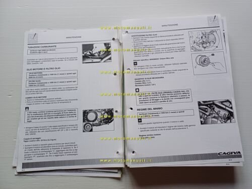 Cagiva 1000 Raptor V-Raptor 2000 manuale officina italiano originale shop …