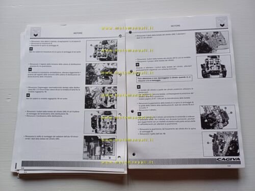 Cagiva 1000 Raptor V-Raptor 2000 manuale officina italiano originale shop …