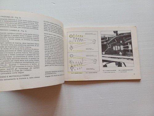 Cagiva 125 Aletta Electra 1984 manuale uso manutenzione originale Italiano