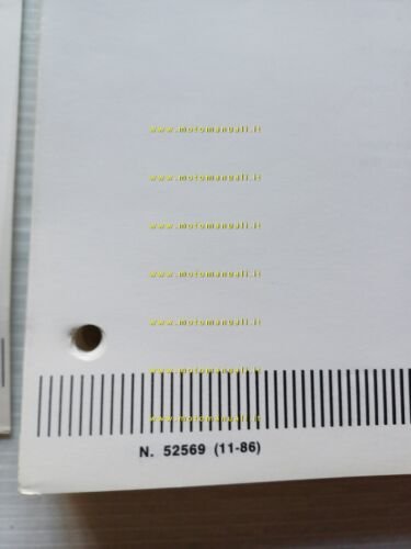 CAGIVA 125 ALETTA ORO 125 S1 - S2 1986-87 manuale …