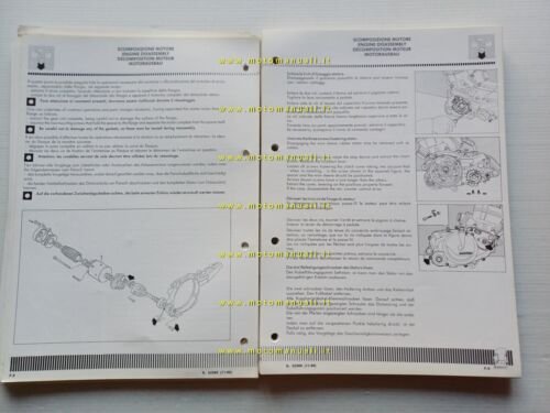 CAGIVA 125 ALETTA ORO 125 S1 - S2 1986-87 manuale …