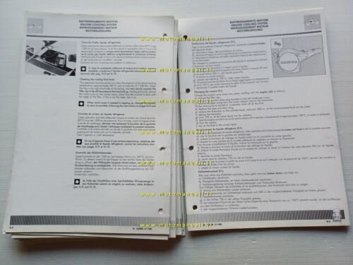 CAGIVA 125 ALETTA ORO 125 S1 - S2 1986-87 manuale …