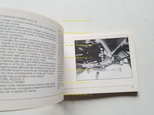 Cagiva 125 Aletta Oro 1985 manuale uso manutenzione libretto originale