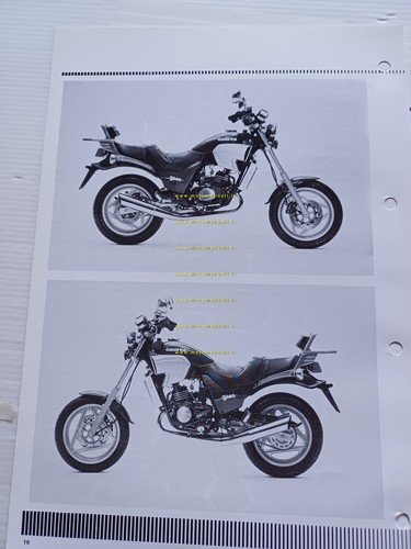 Cagiva 125 Blues 1988 AGGIORNAMENTO manuale officina originale