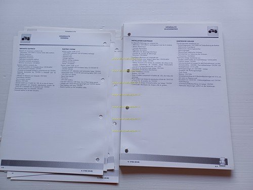 Cagiva 125 Blues 1988 AGGIORNAMENTO manuale officina originale