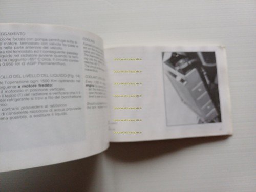 Cagiva 125 Blues 1988 manuale uso manutenzione libretto originale Italiano