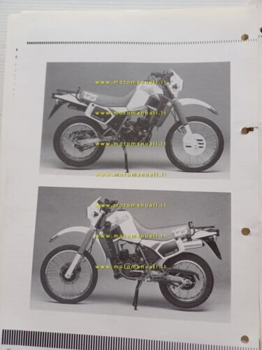 Cagiva 125 Elefant 2 1985 VARIANTI manuale officina Aletta-Elefant 125 …