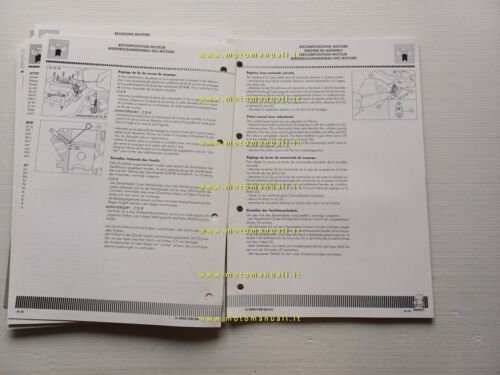 Cagiva 125 Freccia C10 - C12 R 1991 manuale officina …