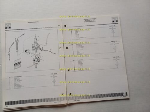 Cagiva 125 Freccia C9 1988 VARIANTI manuale officina Cruiser shop …