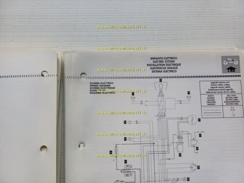 Cagiva 125 K7 1990 manuale officina riparazione originale workshop manual