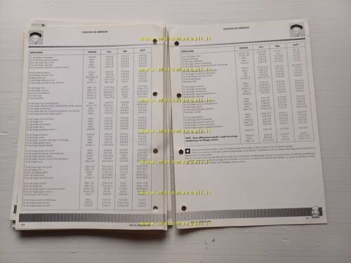 Cagiva 125 N 90 1990 AGGIORNAMENTO manuale officina originale