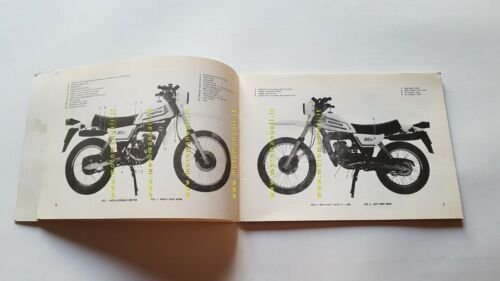 Cagiva 125 SXT 1982 manuale uso manutenzione originale owner's manual