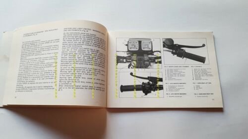 Cagiva 125 SXT 1982 manuale uso manutenzione originale owner's manual