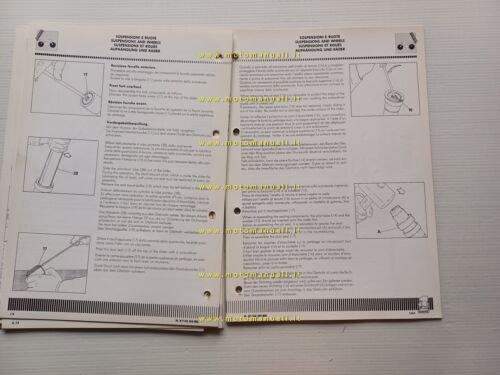 Cagiva 125 Tamanaco 1989 AGGIORNAMENTO manuale officina originale
