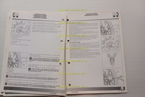 Cagiva 125 Tamanaco 1989 AGGIORNAMENTO manuale officina originale